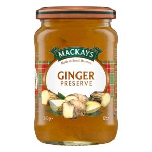 Mackays Ginger Preserve 340g Jar