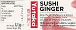 Yutaka Sushi Ginger 120g - Sweet & Mild Pickled