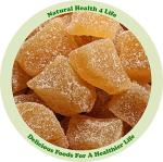 Crystallised Ginger Chunks - Natural Vegan Snack