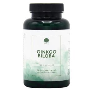 Ginkgo Biloba 400mg Vegan Capsules - 120 Count
