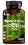 Ginkgo Biloba & Korean Ginseng High Strength Tablets