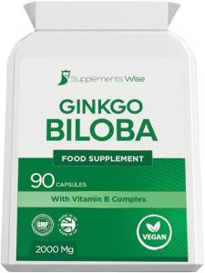 Ginkgo Biloba Capsules for Focus and Memory
