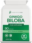 Ginkgo Biloba Capsules for Focus and Memory