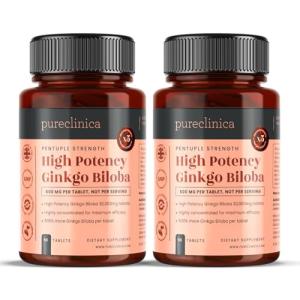 Pureclinica High Potency Ginkgo Biloba 30,000mg Tablets