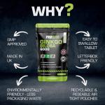 High Strength Ginkgo Biloba 6000mg Vegan Tablets 180 Count