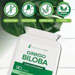 Ginkgo Biloba Capsules for Focus and Memory