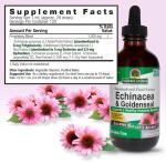 Natural’s Answer Echinacea & Goldenseal, Alcohol-Free, 120 ml