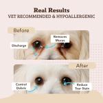 Natural Dog Eye Wipes with Green Tea & Goldenseal