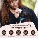 Natural Dog Eye Wipes with Green Tea & Goldenseal