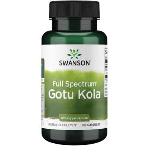 Swanson Gotu Kola 435mg Capsules - High Strength