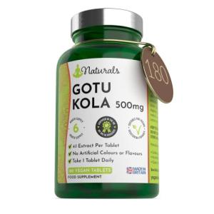 Gotu Kola Vegan Tablets - 500mg Stress Relief