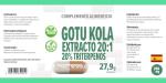 Gotu Kola High Strength Brain Support Supplement 90 Veg Capsules