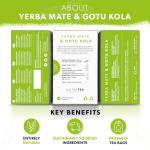Nutra Tea Yerba Mate & Gotu Kola, 20 Bags