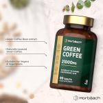 Green Coffee Bean Extract 21,000mg | 90 Vegan Tablets