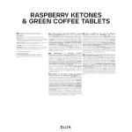Raspberry Ketones & Green Coffee Tablets, 200 mg