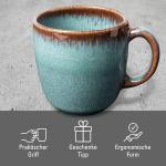 Villeroy & Boch Green Stoneware Coffee Cup, 190 ml