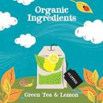 Organic Lemon Green Tea Bags - 80 Count