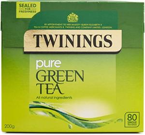 Twinings Pure Green Tea Bags - 80 Count