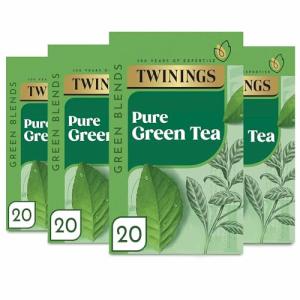 Twinings Pure Green Tea - 80 Tea Bags Pack