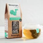 Moroccan Mint Green Tea Bags - Energizing & Refreshing