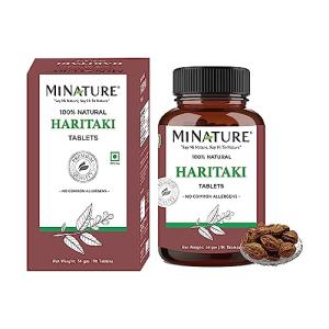 Mi Nature Haritaki Tablets, 1000 mg, 90 Count