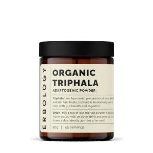 Organic Triphala Powder for Gut Health, 90g