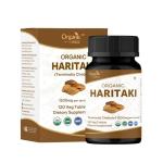 Organic Haritaki Capsules - 120 Tablets
