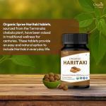 Organic Haritaki Capsules - 120 Tablets