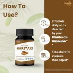 Organic Haritaki Capsules - 120 Tablets