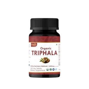 Organic Triphala Supplements with Amla & Haritaki