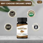 Organic Haritaki Capsules - 120 Tablets