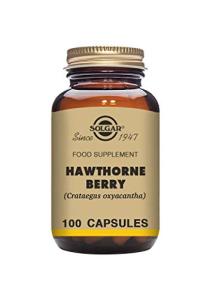 Solgar Hawthorne Berry Capsules - 100 Vegan Capsules