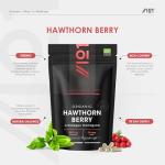 Organic Hawthorn Berry 1000mg - 180 Vegan Capsules