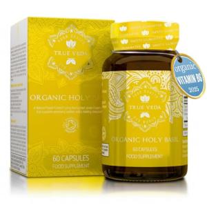 Organic Holy Basil Capsules with Vitamin B6