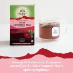 Organic Tulsi Cinnamon Rose Herbal Tea, 18 Bags