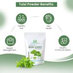 Organic Holy Basil Leaf Powder - 100g