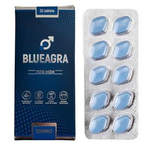 BlueAgra Ginseng Tablets for Men's Vitality, 100 mg
