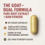 Goat Dual Formula HGoat Capsules 3000MG - 90 Vegan