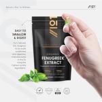 Organic Fenugreek Extract 7500mg - 90 Vegan Capsules