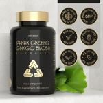 High Strength Panax Ginseng Capsules for Energy & Focus