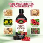 Men's Strength Elixir: Maca, Tribulus & Zinc Supplement