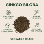 Pure Ginkgo Biloba Leaves - Supports Brain Health