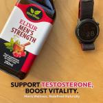 Men's Strength Elixir: Maca, Tribulus & Zinc Supplement