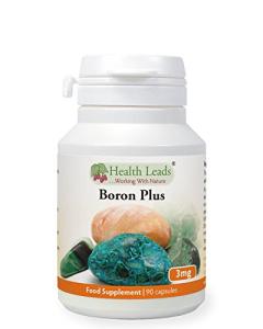 Boron Plus 3mg - 90 Capsules, No Stearates