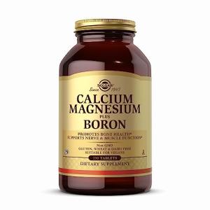 Solgar Calcium Magnesium Boron Tablets for Bones