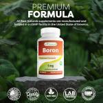 Boron 5 mg Supplements – 240 Tablets by Best Naturals