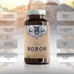 High Strength Boron Supplements - 180 Vegan Tablets