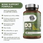 Barefoot Nutrition Vitamin D3 + K2, 60 Capsules