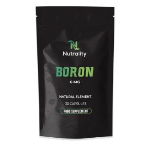 Nutrality Boron 6mg Vegan Capsules for Mineral Absorption