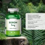 High Strength Boron 5mg Vegan Tablets – 60 Count